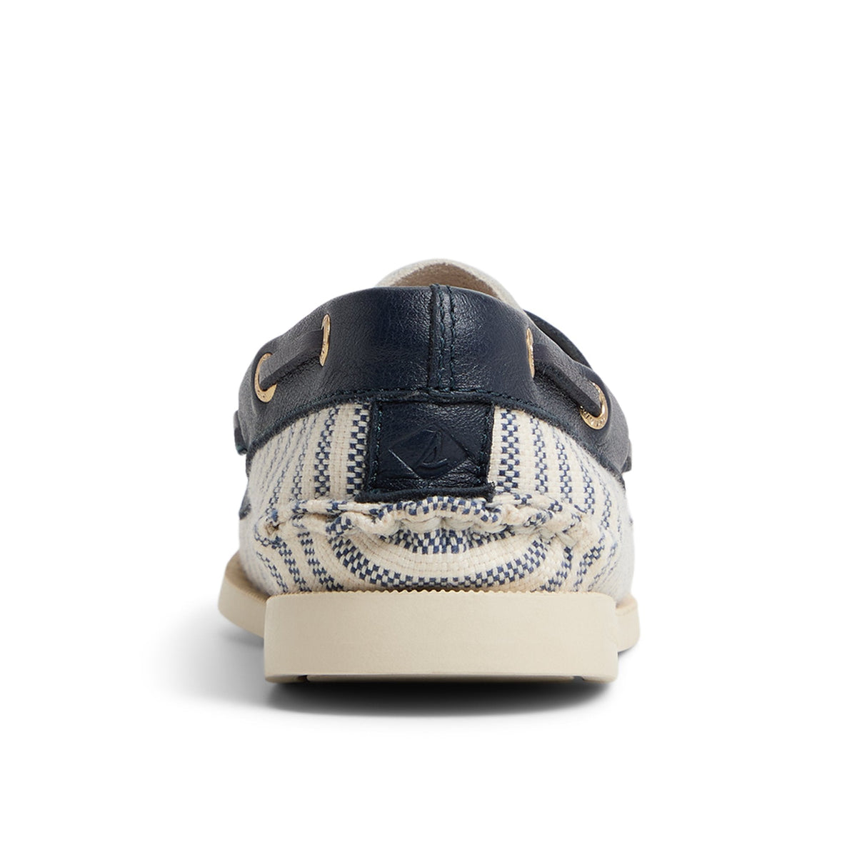 Authentic Original™ 2 Eye Boat Shoe White/Navy Women's Women | Sperry