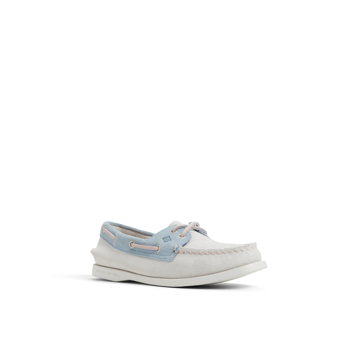 Authentic Original™ 2 Eye Boat Shoe White/Blue Women's Women | Sperry