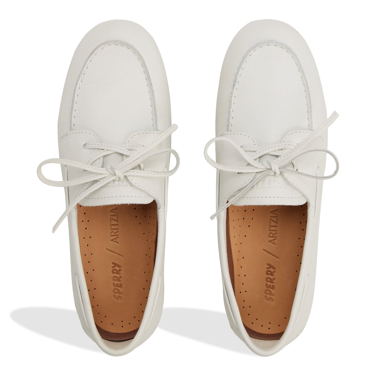 Sperry x Aritzia Slim Boat Shoe Ivory | Sperry