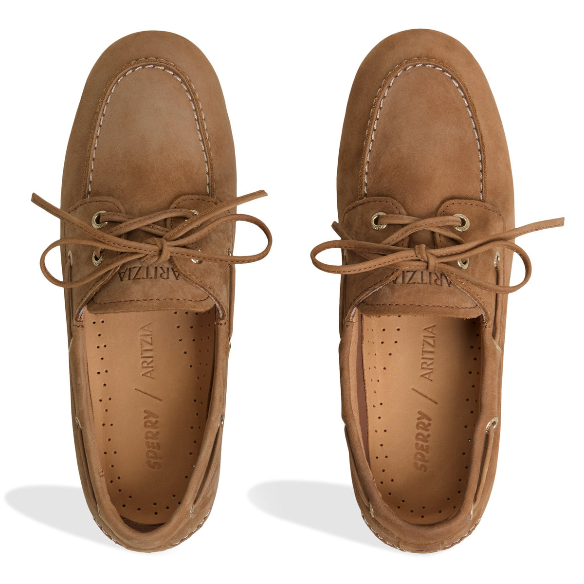 Sperry x Aritzia Slim Boat Shoe Tan | Sperry