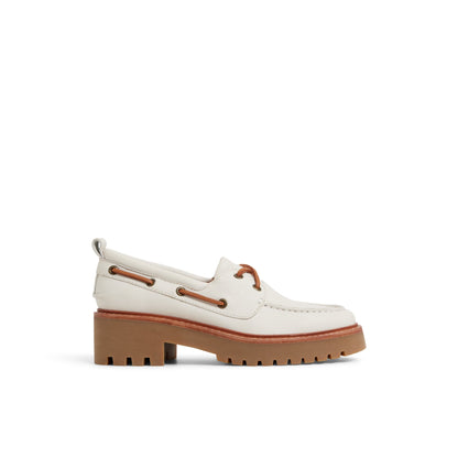 Authentic Original™ Lug 2-Eye Boat Shoe Cream | Sperry