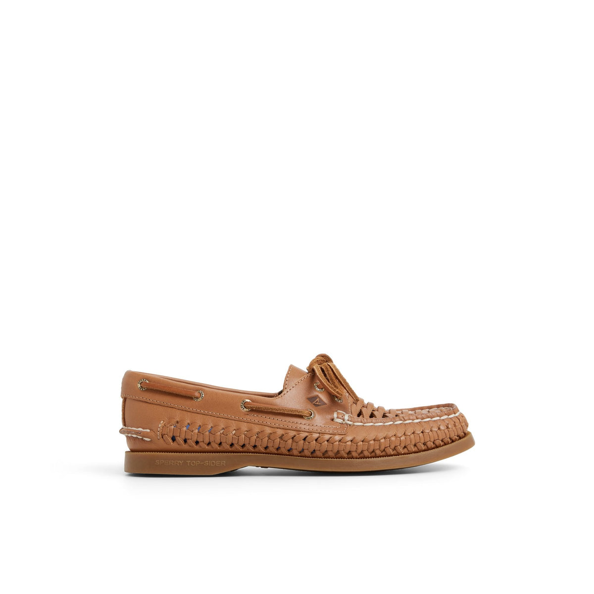 Authentic Original™ 2 Eye Woven Boat Shoe Tan - 2 | Sperry