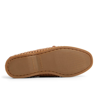 Authentic Original™ 2 Eye Woven Boat Shoe Tan - 2 | Sperry