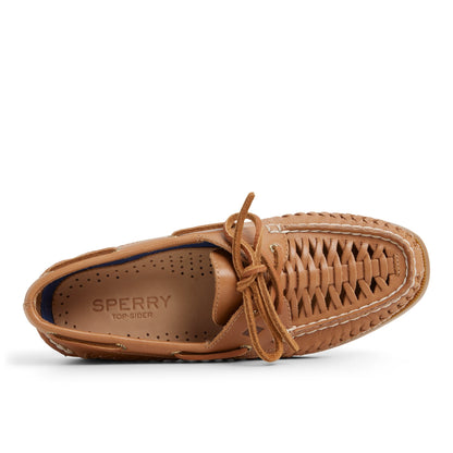Authentic Original™ 2 Eye Woven Boat Shoe Tan - 2 | Sperry