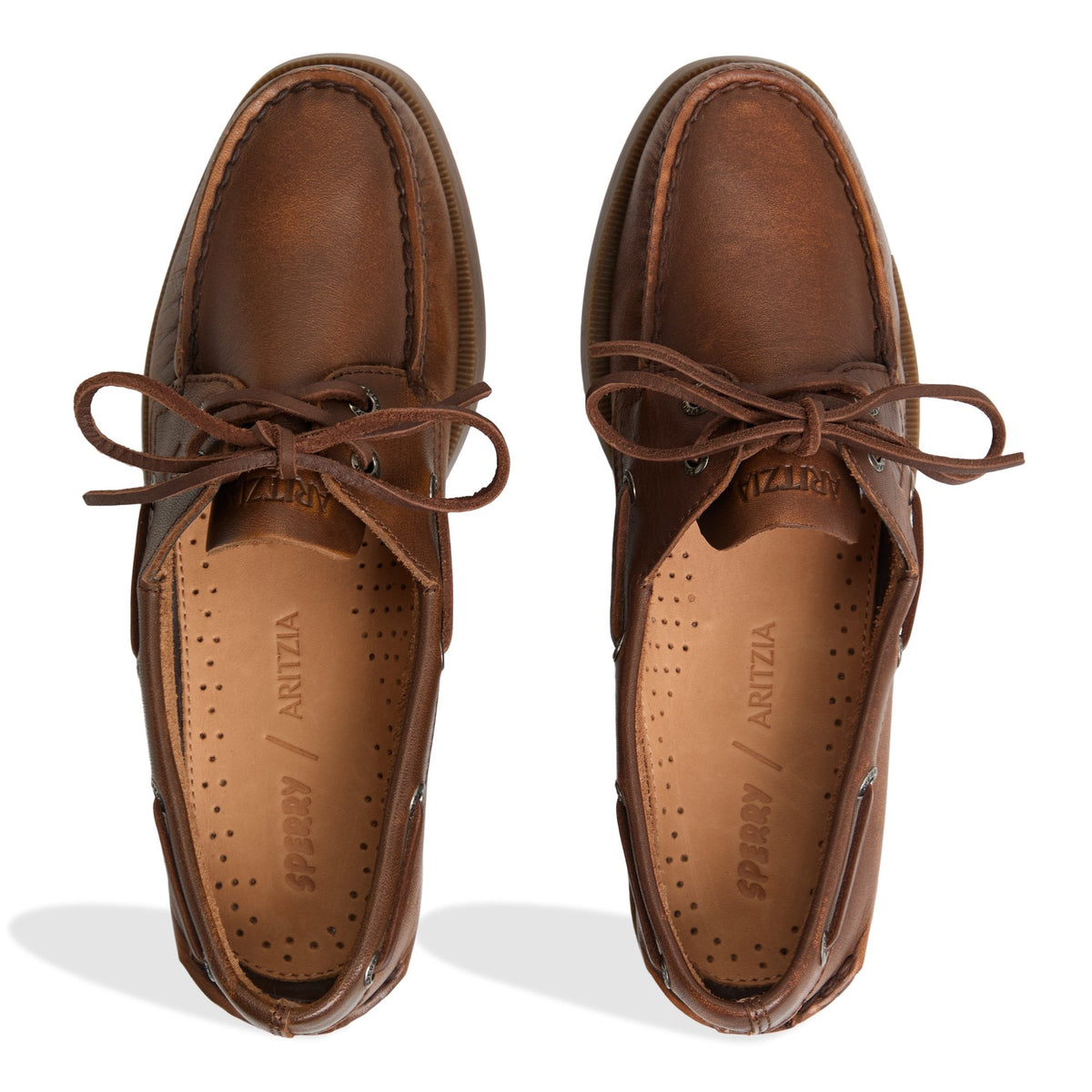 Sperry x Aritzia Authentic Original™ 2-Eye Boat Shoe Brown 2 | Sperry