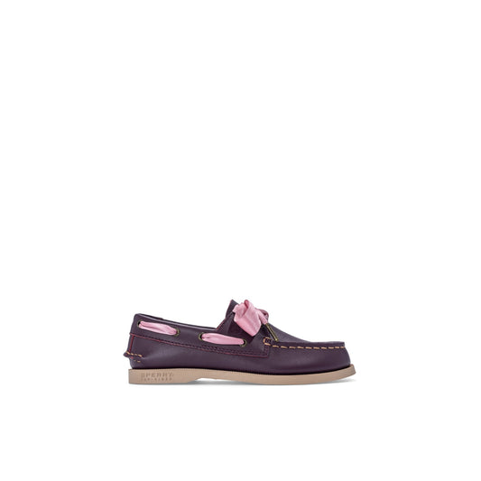Authentic Original™ 2-Eye Boat Shoe Dark Purple | Sperry