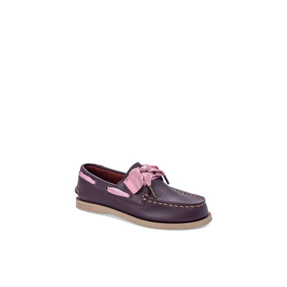 Authentic Original™ 2-Eye Boat Shoe Dark Purple | Sperry