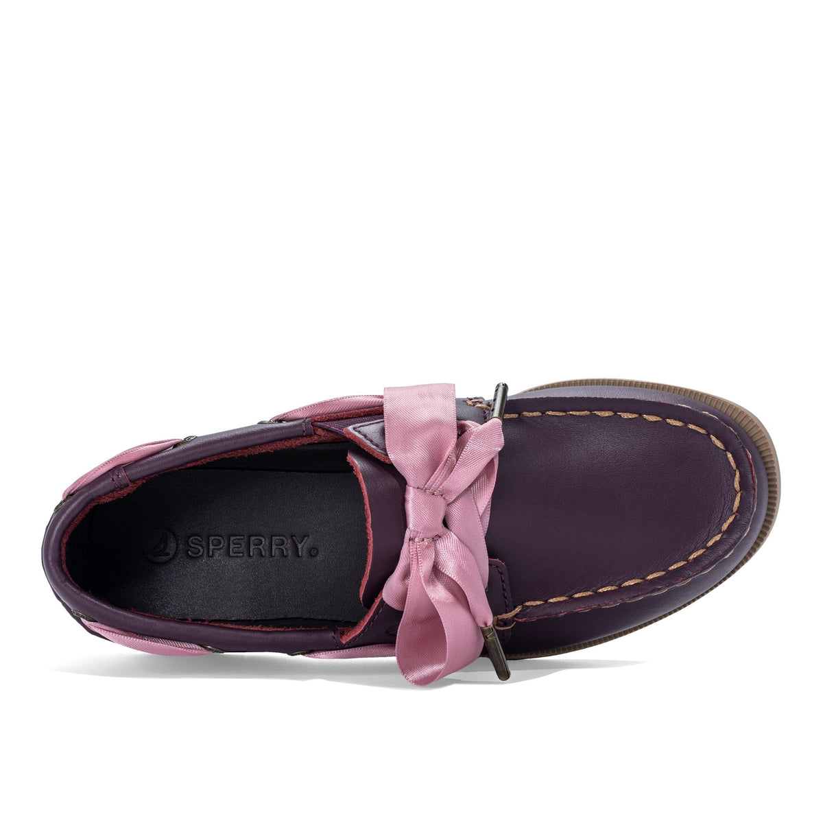 Authentic Original™ 2-Eye Boat Shoe Dark Purple | Sperry