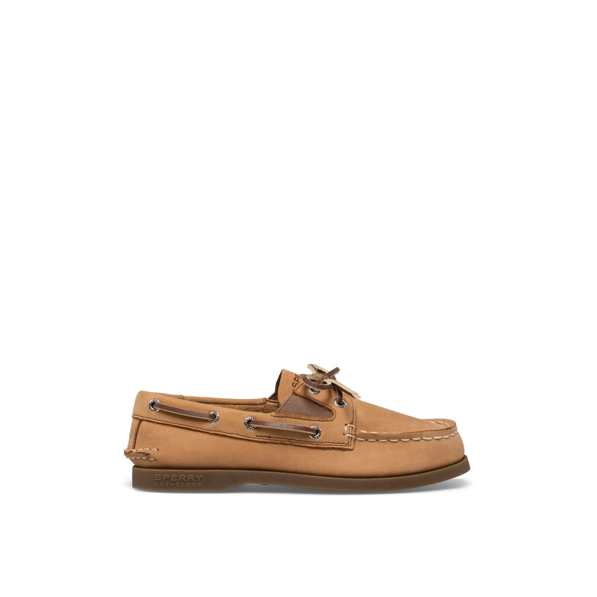 Aosliponklea Dark Brown Kids Boat Shoes | Sperry