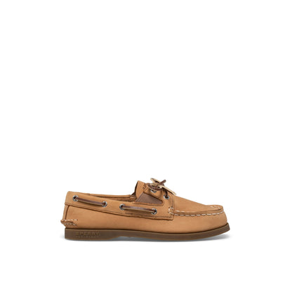 Aosliponklea Dark Brown Kids Boat Shoes | Sperry