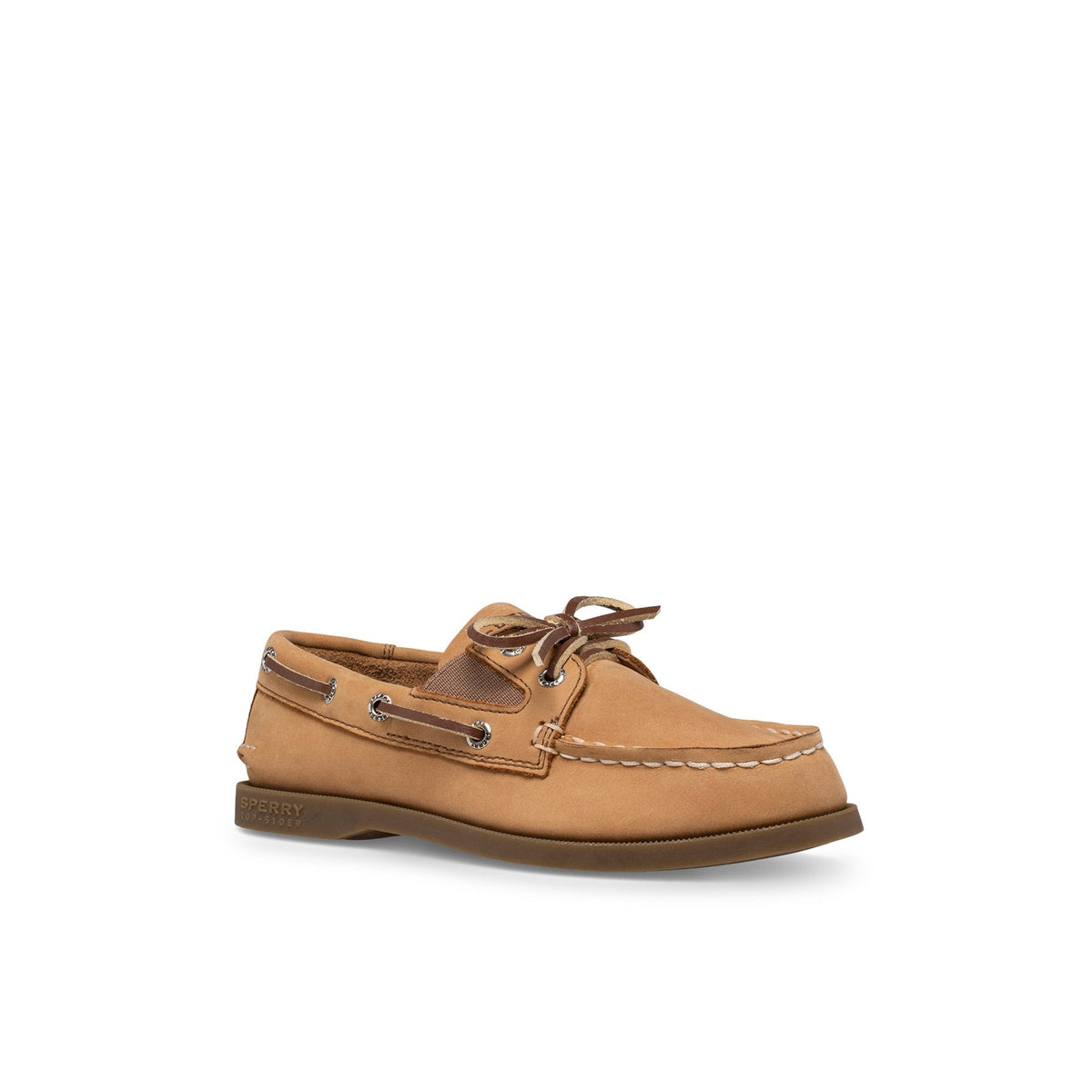 Aosliponklea Dark Brown Kids Boat Shoes | Sperry