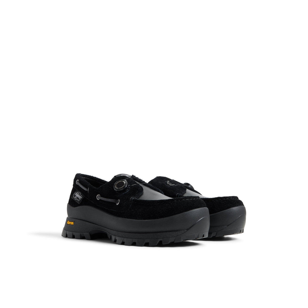 Sperry x Pleasures 3-Eye Vibram Turn-Lock Lug Boat Shoes | Sperry