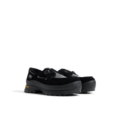 Sperry x Pleasures 3-Eye Vibram Turn-Lock Lug Boat Shoes | Sperry