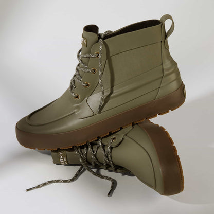 Sleek Lace Up Boot Olive | Sperry
