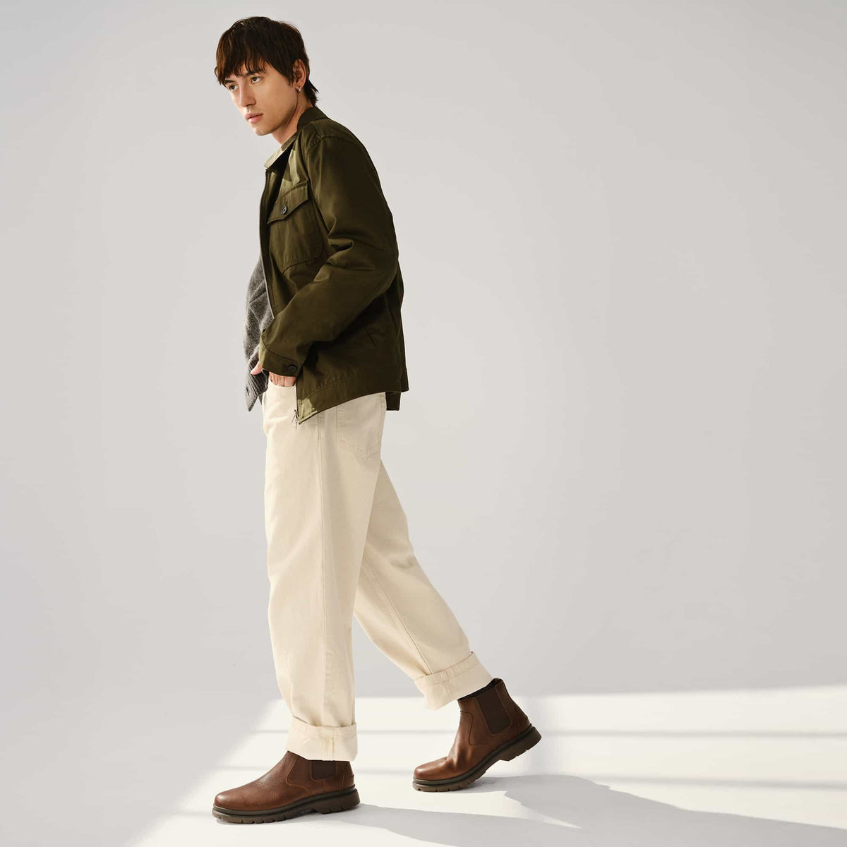 Fenway Pull-on Chelsea Boots Brown | Sperry