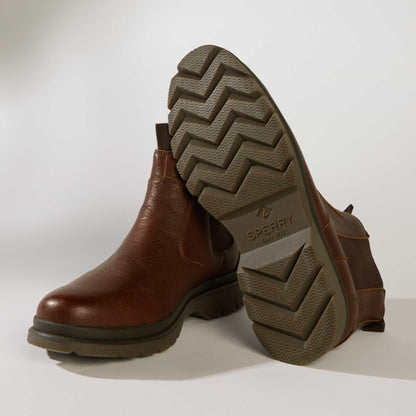 Fenway Pull-on Chelsea Boots Brown | Sperry