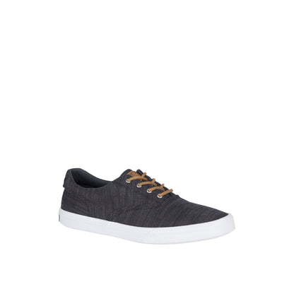 Striperiibat Black Men's Sneakers | Sperry