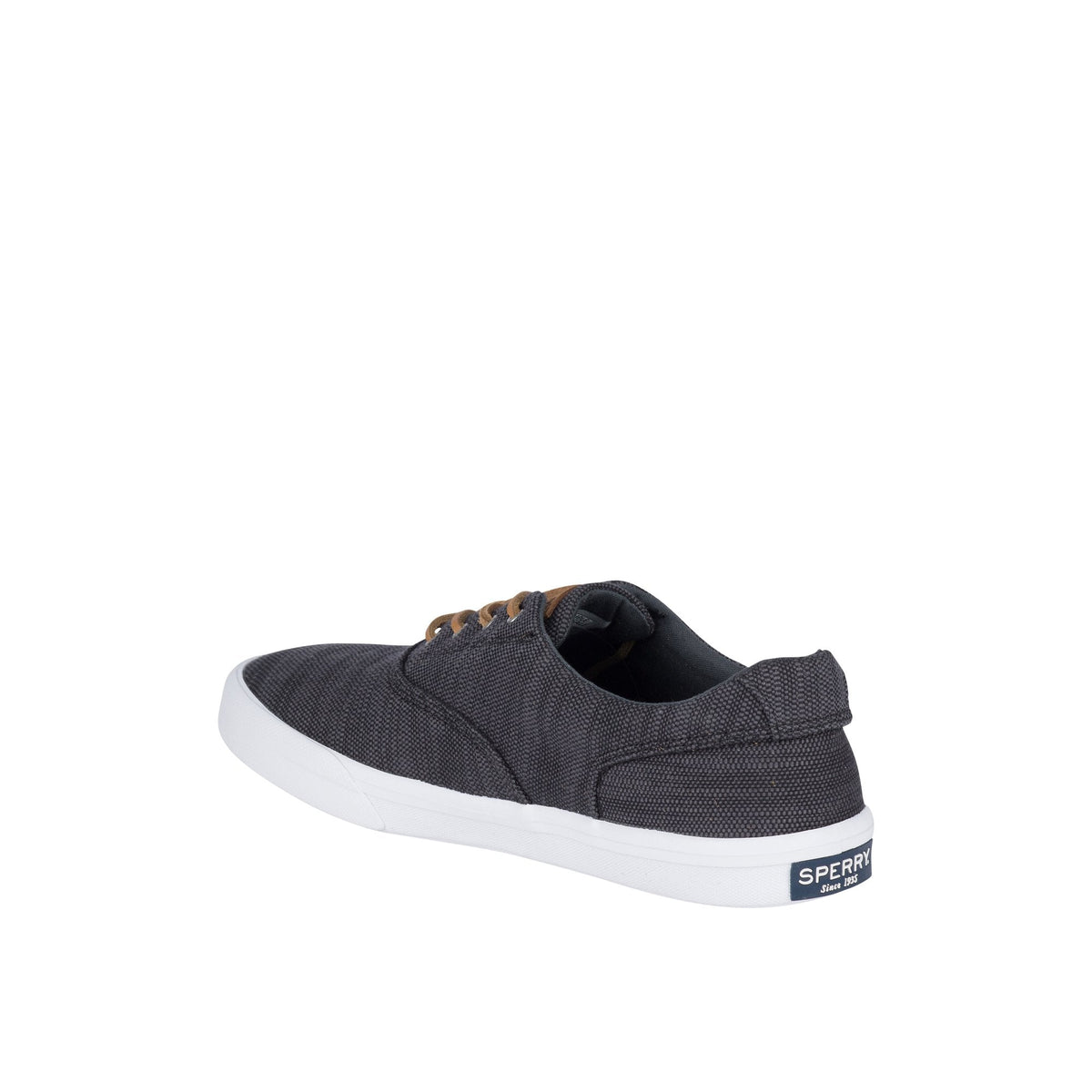 Striperiibat Black Men's Sneakers | Sperry