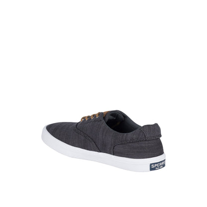 Striperiibat Black Men's Sneakers | Sperry