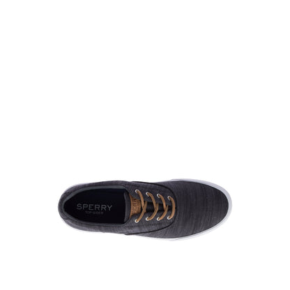 Striperiibat Black Men's Sneakers | Sperry