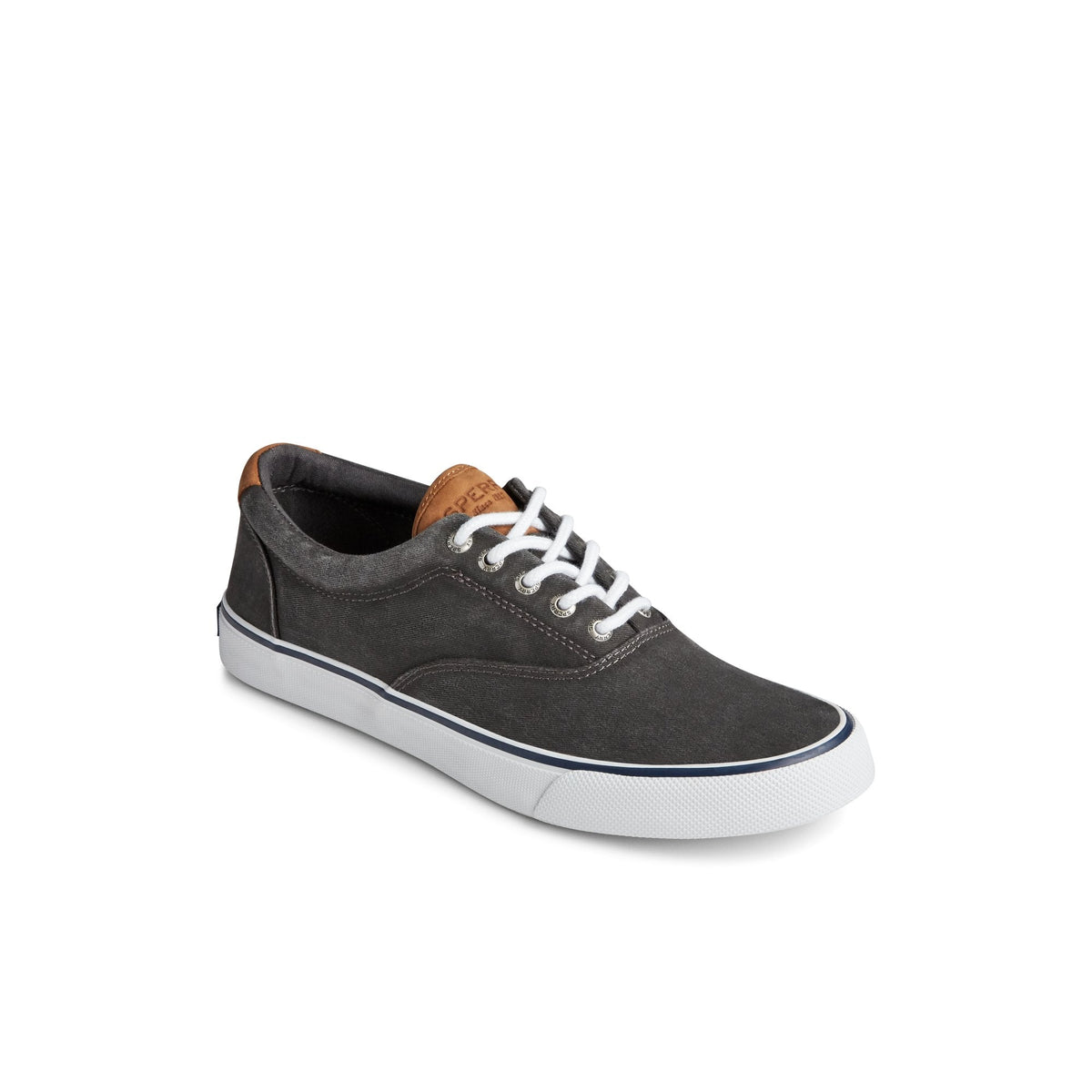 Striperiictx Black Unisex Sneakers | Sperry