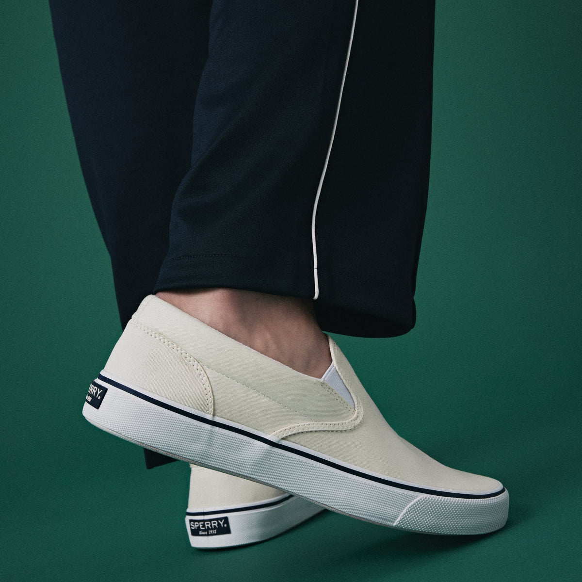 Striperii so White Unisex Sneakers | Sperry