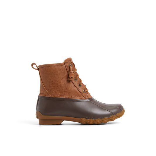 Saltwater™™ Duck Lug Boot Dark Brown | Sperry