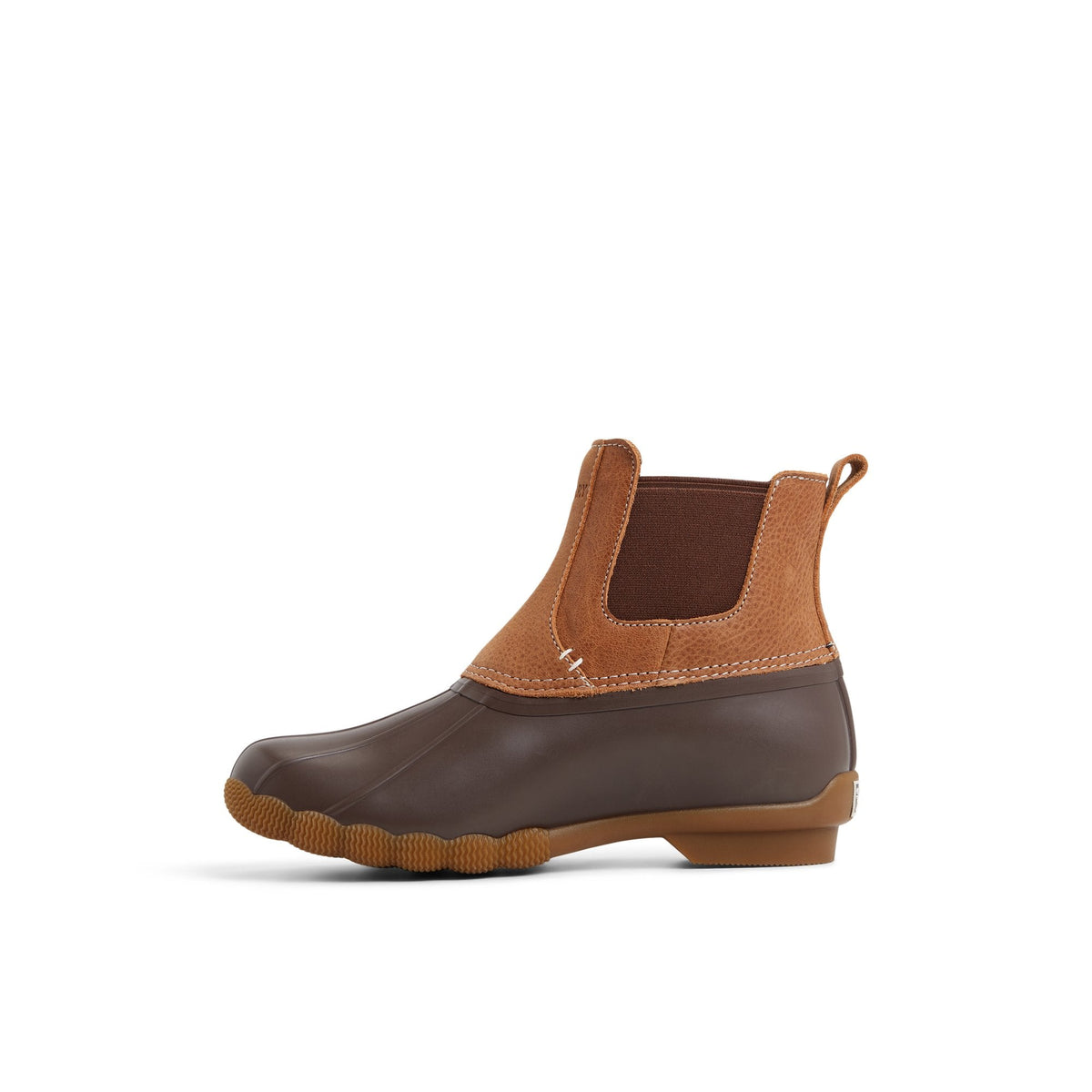Saltwater™™ Duck Chelsea Boot Dark Brown | Sperry