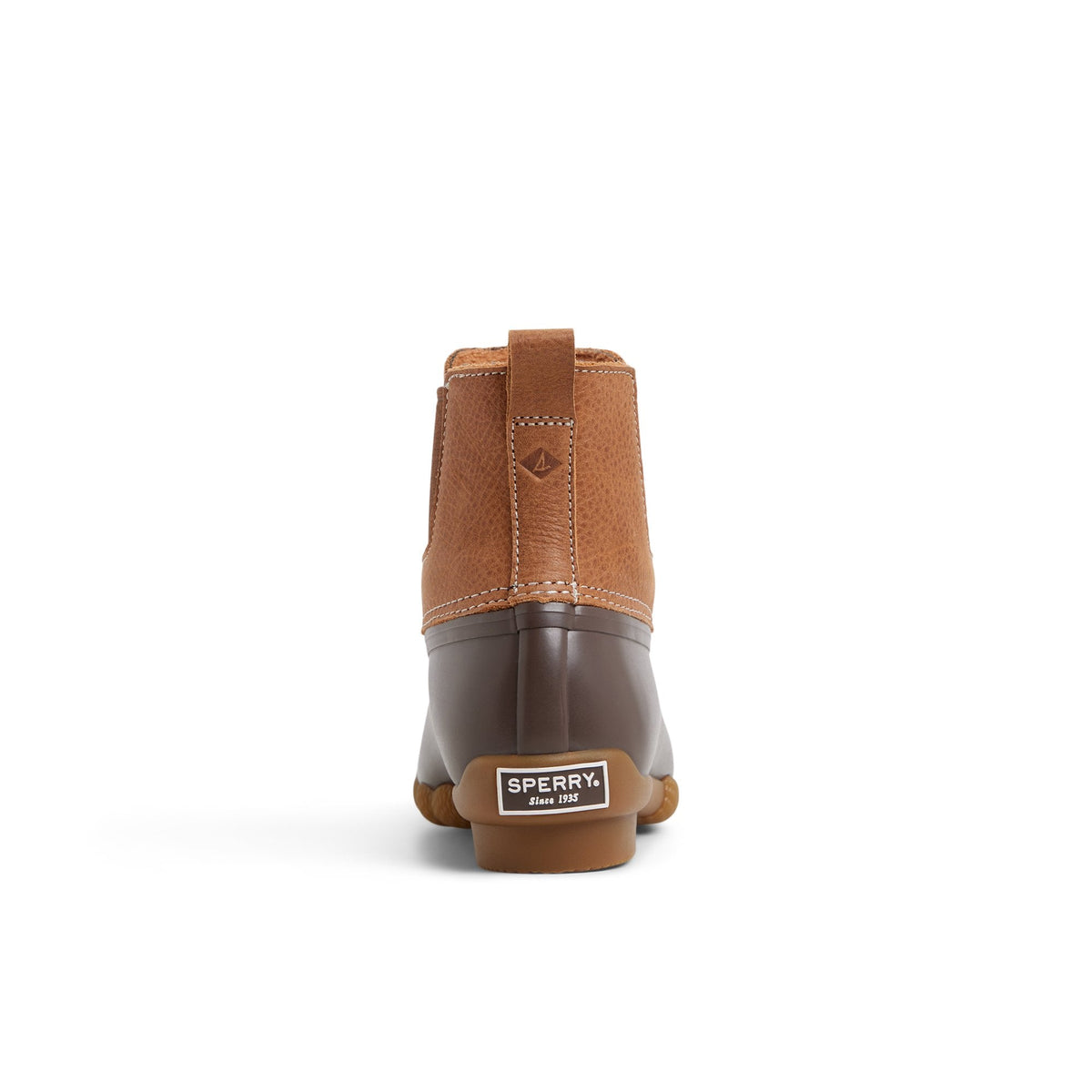 Saltwater™™ Duck Chelsea Boot Dark Brown | Sperry