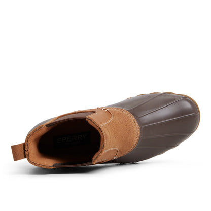 Saltwater™™ Duck Chelsea Boot Dark Brown | Sperry