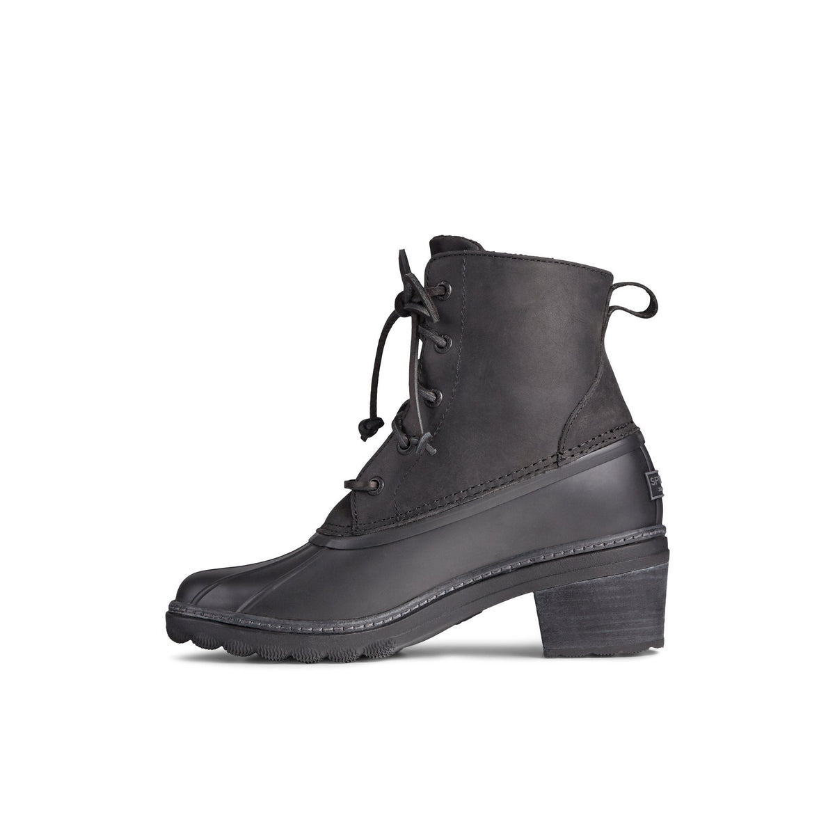 Saltwater Heel Leather Duck Boot | Sperry