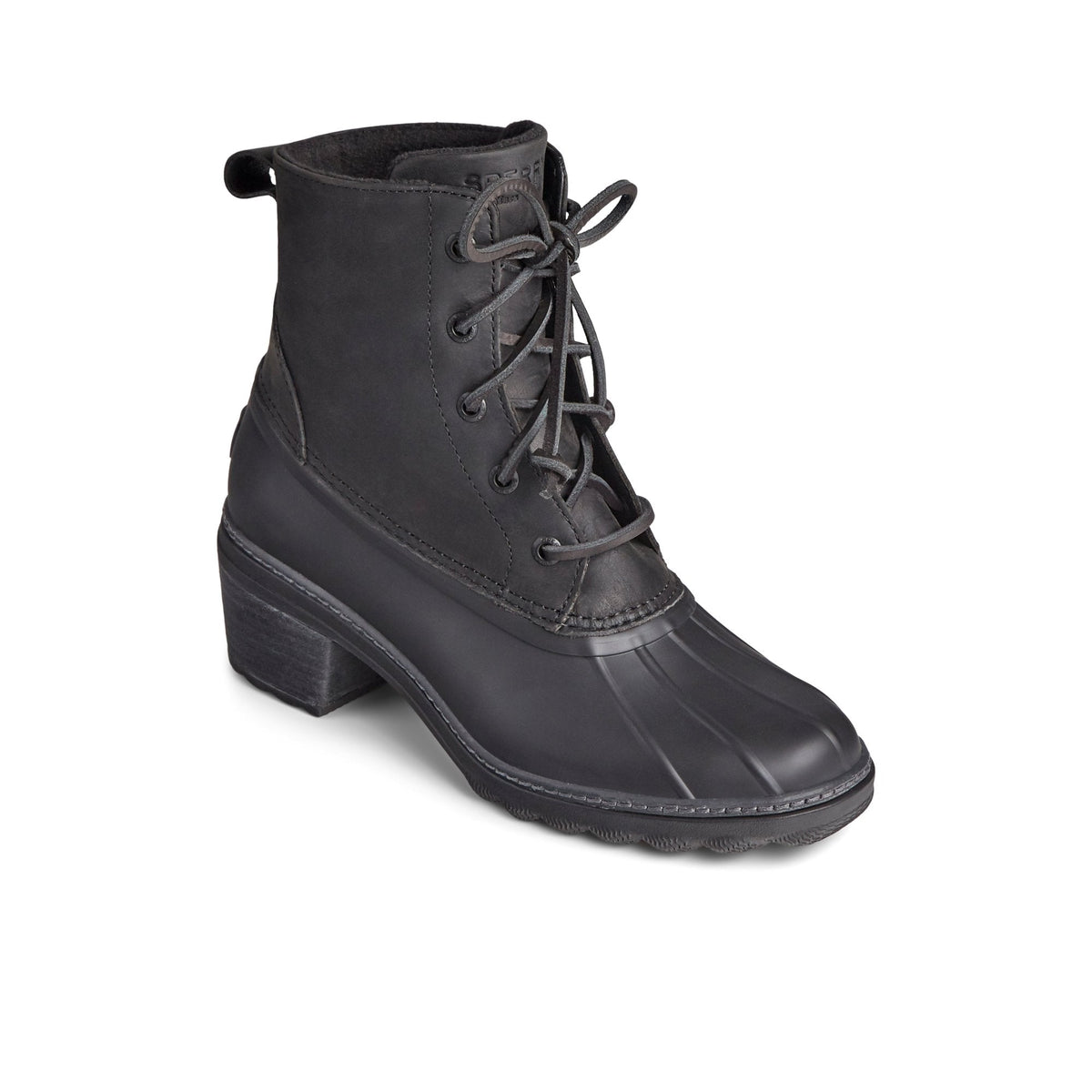 Saltwater Heel Leather Duck Boot | Sperry