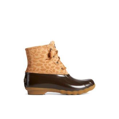 Saltwaterche Medium Beige Women's Duck & Rain Boots | Sperry