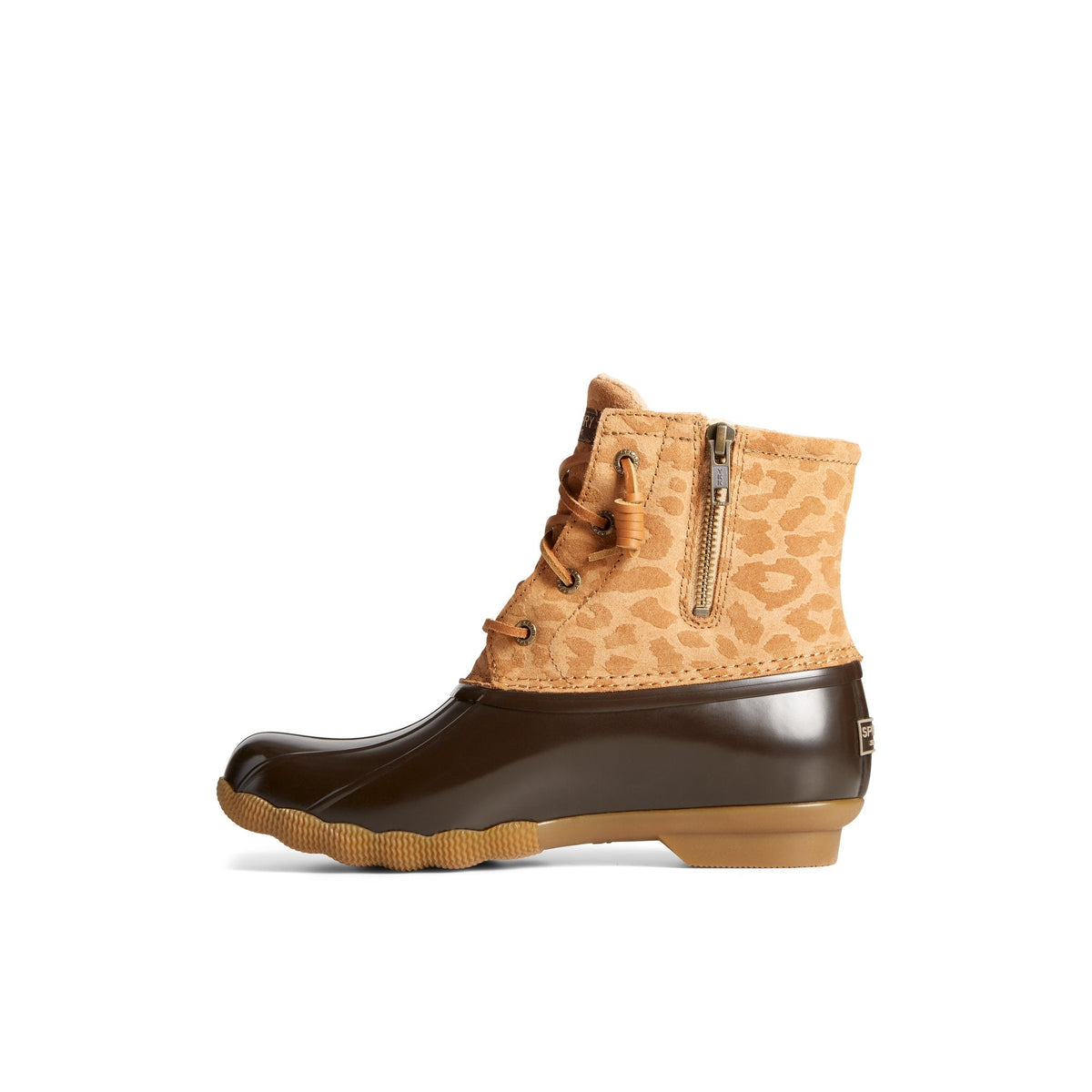 Saltwaterche Medium Beige Women's Duck & Rain Boots | Sperry