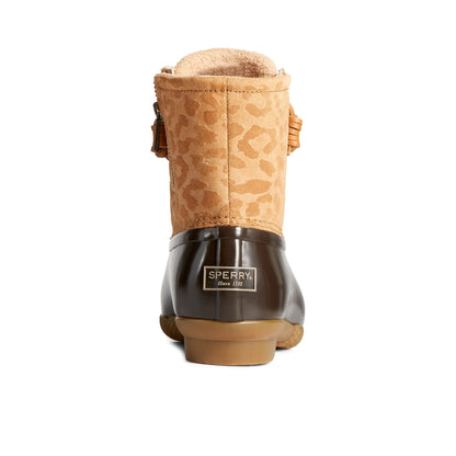 Saltwaterche Medium Beige Women's Duck & Rain Boots | Sperry