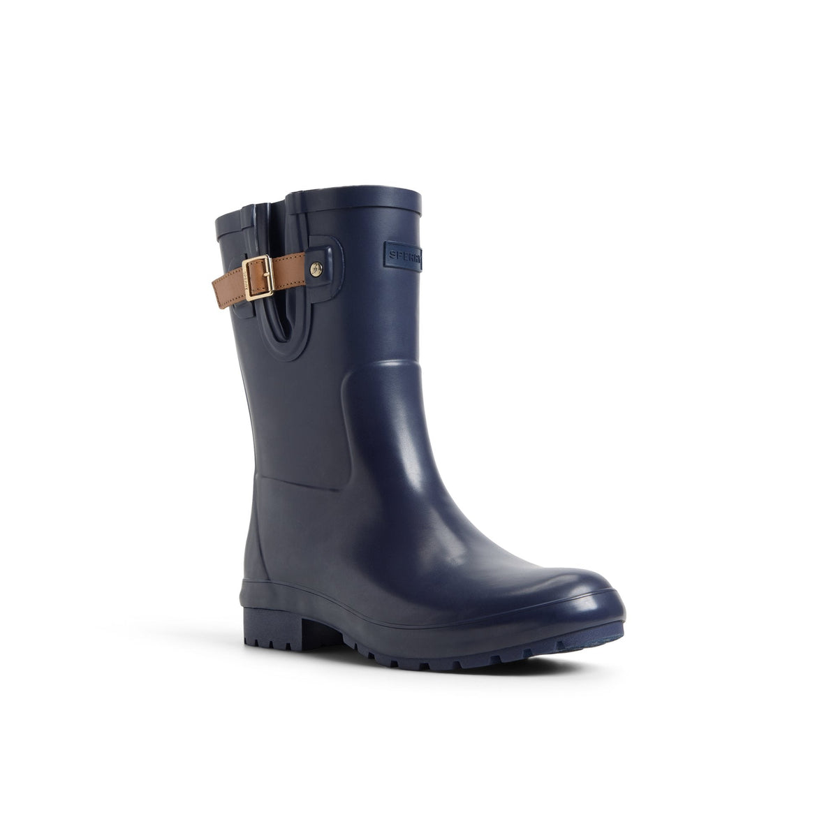 Drizzle Mid Calf Rain Boot Navy | Sperry