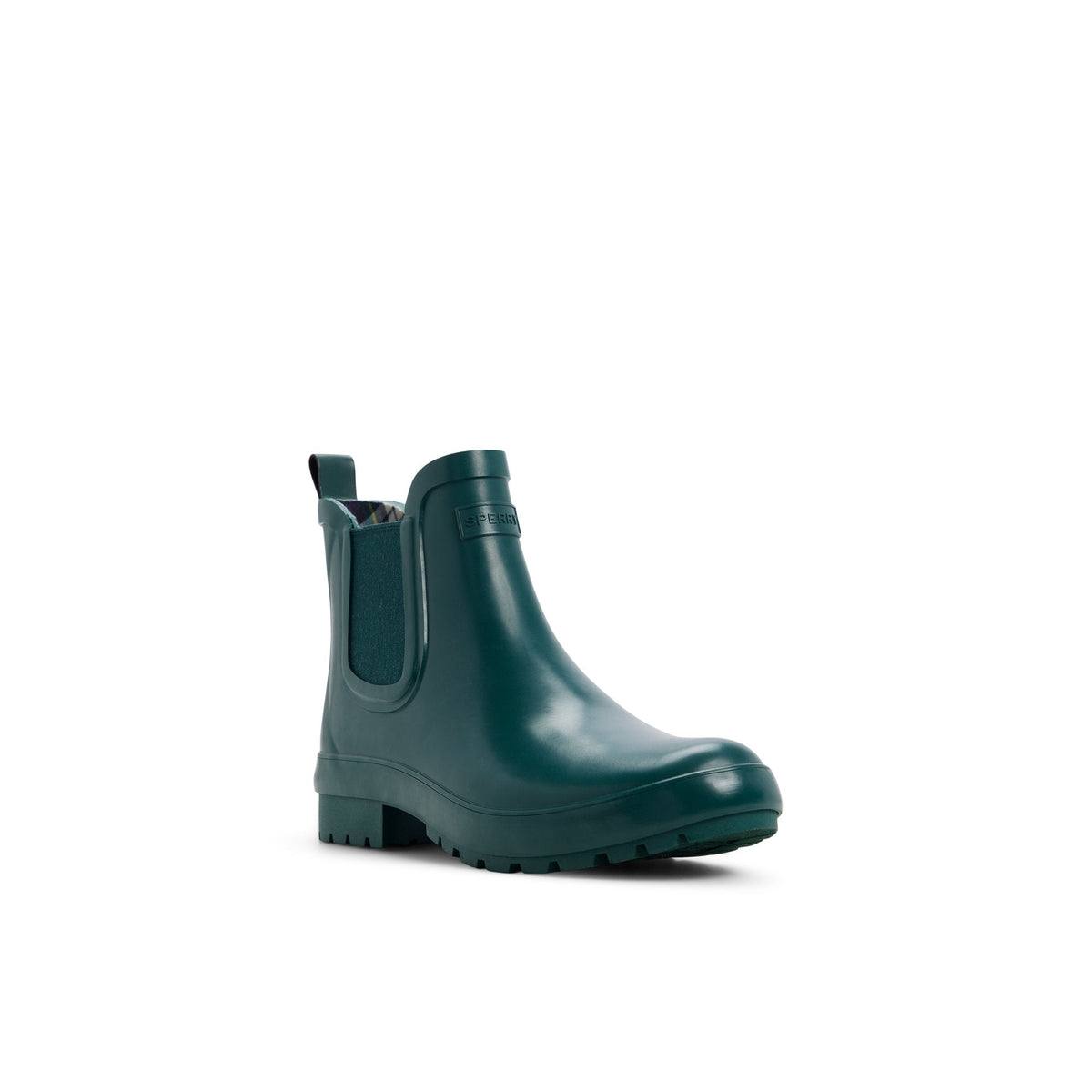 Drizzle Chelsea Rain Boot Pine Green | Sperry