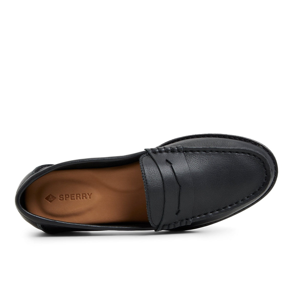 Seaport Penny Loafer Black Black | Sperry