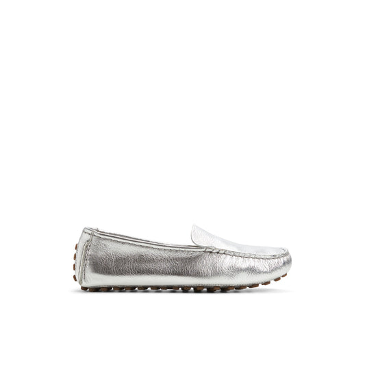 Port Driving Moccasin Silver | Sperry