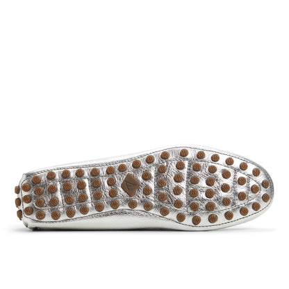 Port Driving Moccasin Silver | Sperry