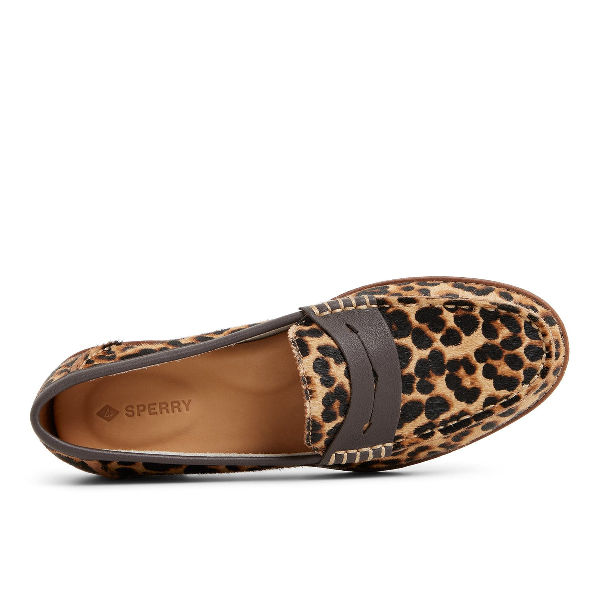 Seaport Penny Loafer Brown Primary Multi | Sperry