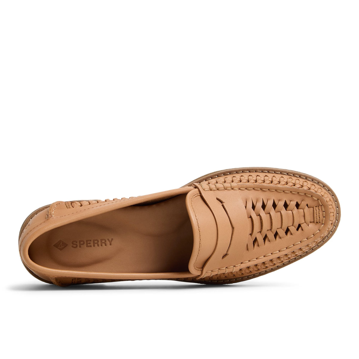 Seaportwoven Tan Women's Oxfords & Loafers | Sperry