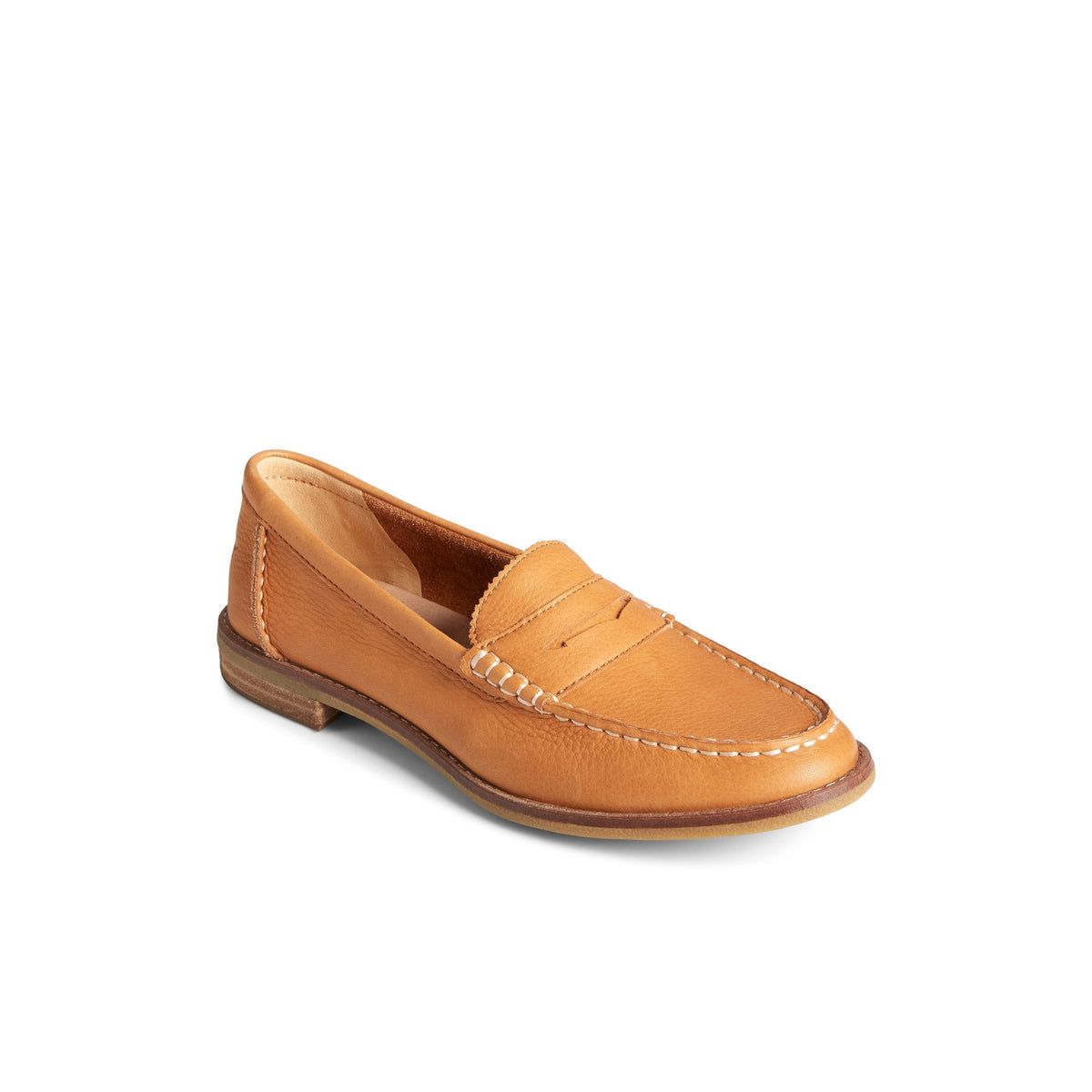 Seaport Penny Leather Loafer Medium Beige | Sperry
