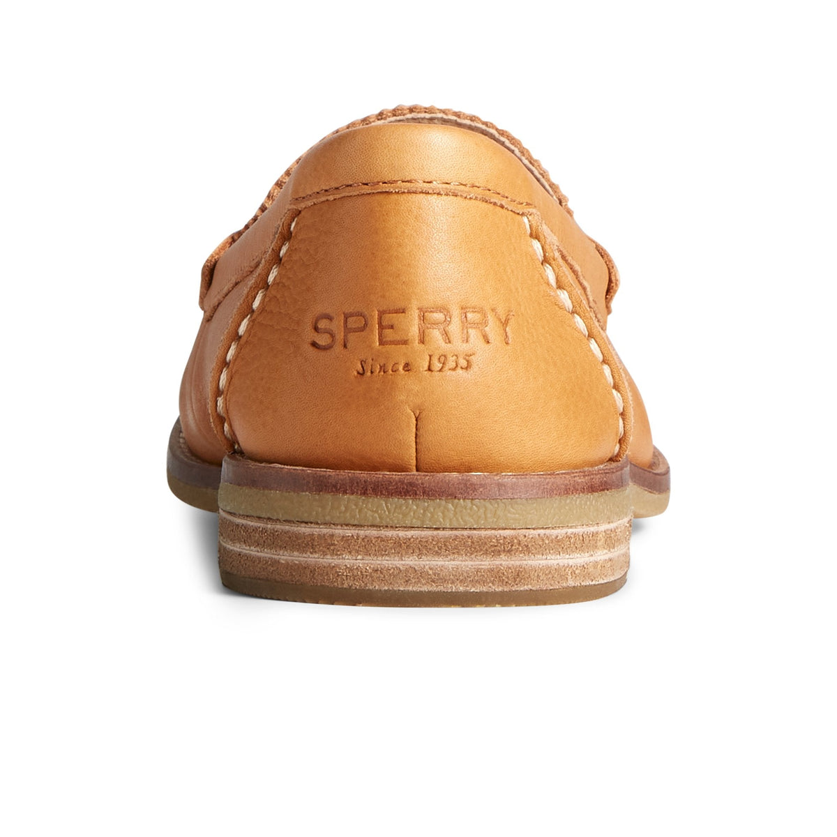 Seaport Penny Leather Loafer Medium Beige | Sperry