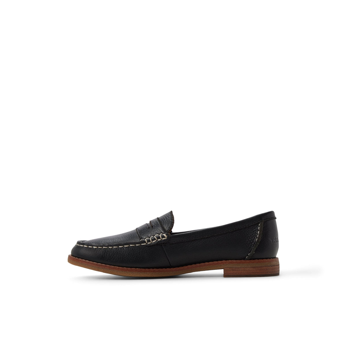 Seaport Penny Leather Loafer Black | Sperry