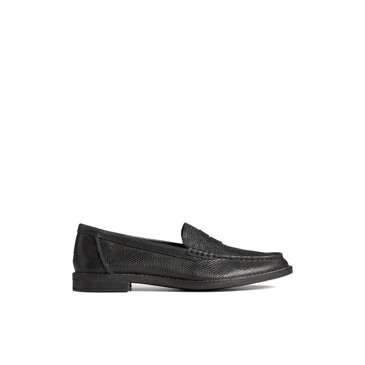 Seaport Penny Leather Loafer Black - 2 | Sperry