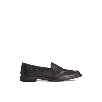Seaport Penny Leather Loafer Black - 2 | Sperry