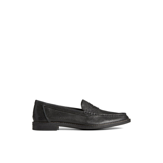 Seaport Penny Leather Loafer Black - 2 | Sperry