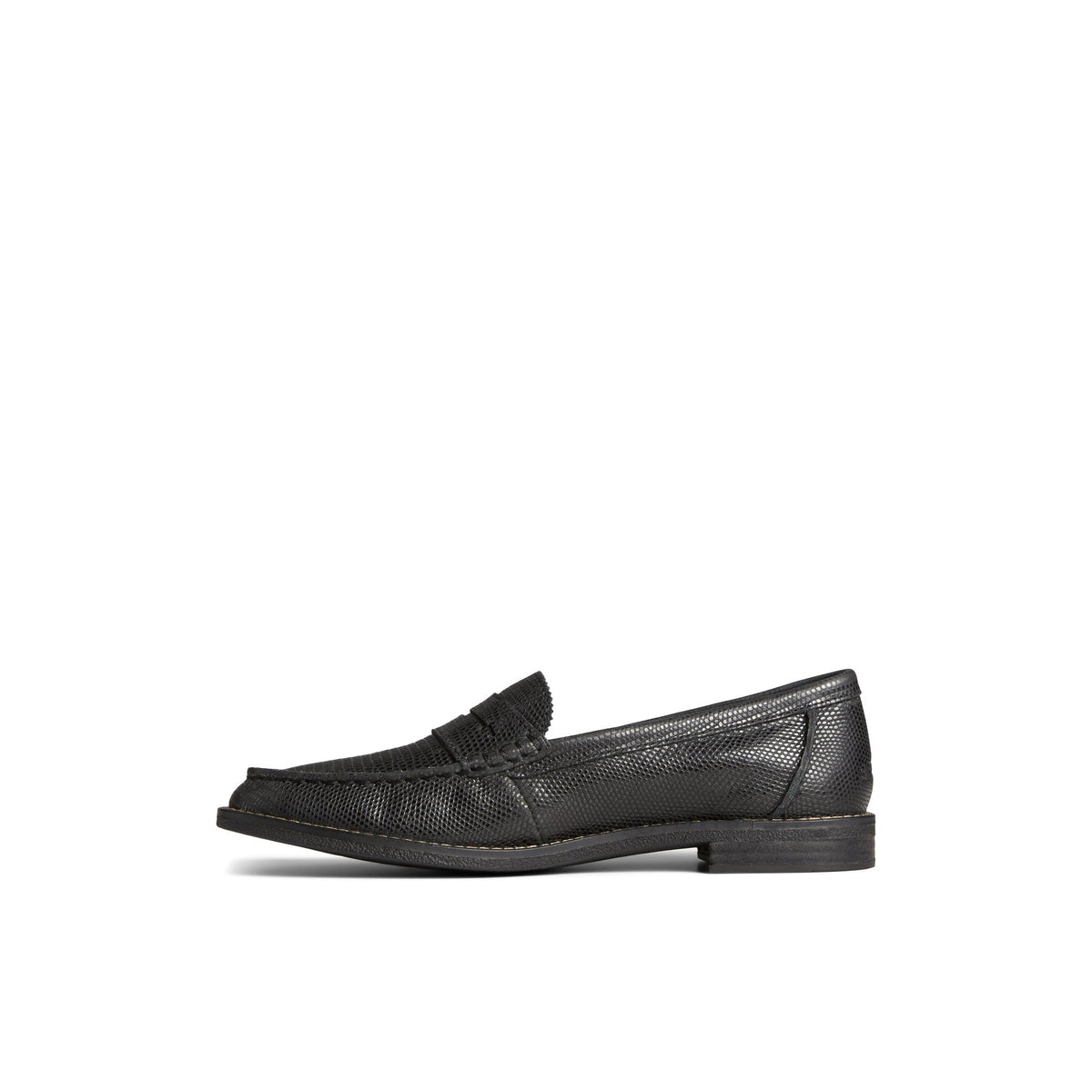 Seaport Penny Leather Loafer Black - 2 | Sperry