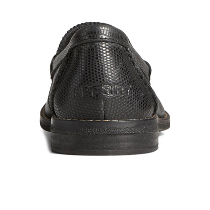 Seaport Penny Leather Loafer Black - 2 | Sperry